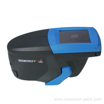 Automotive paint with portable spectrophotometer BYK